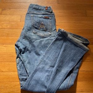7 for all mankind bootcut jeans